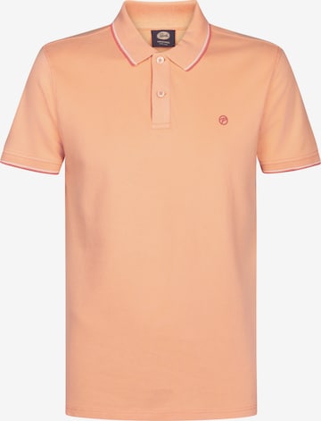 Petrol Industries Тениска 'Wave' в оранжево: отпред