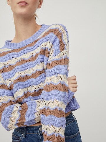 Vila Petite Pullover i lilla