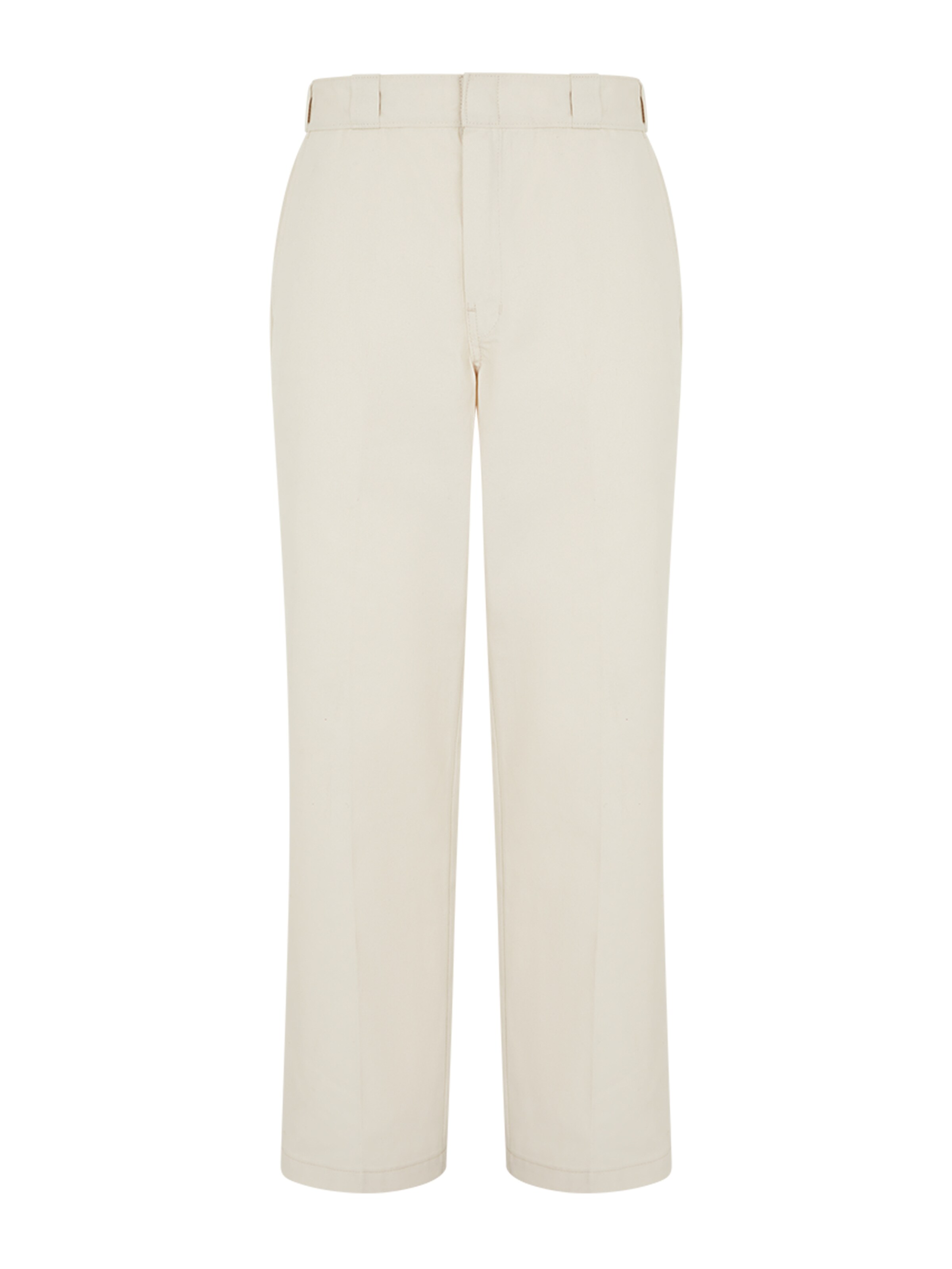 DICKIES Viikidega püksid, värv valge: eest vaates