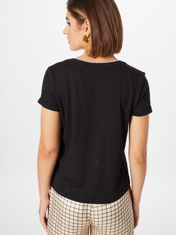 Grace & Mila Shirt 'EGOISTE' in Black