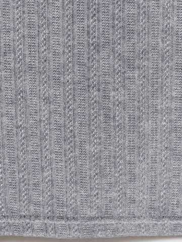 MANGO Pullover 'POINTE' in Grau