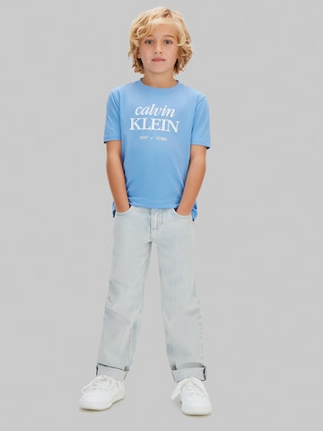 T-Shirt Calvin Klein Jeans en bleu