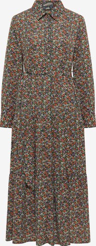 Robe-chemise DreiMaster Vintage en mélange de couleurs : devant