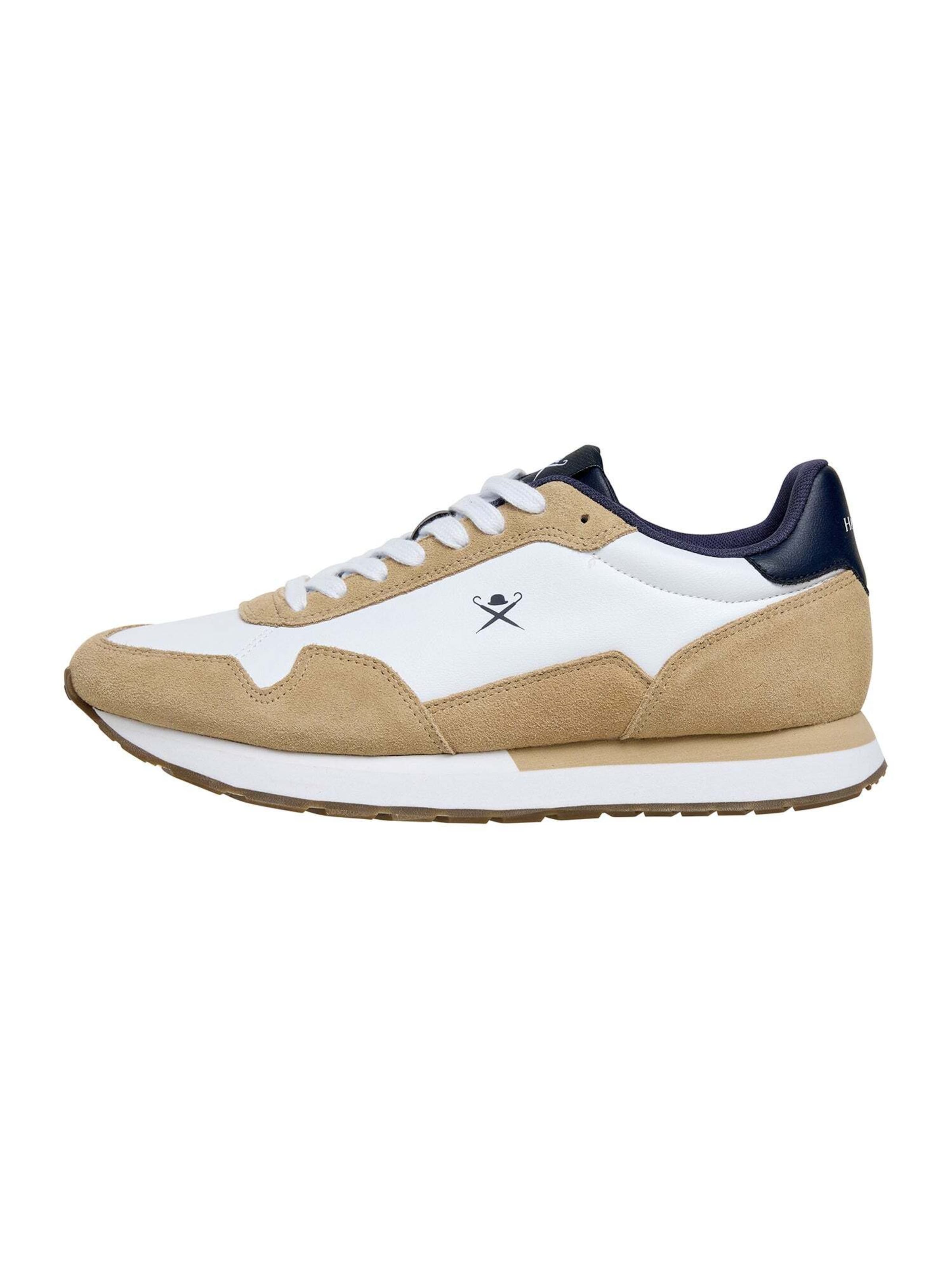 Hackett London Platform trainers 'Vector' in Beige: front