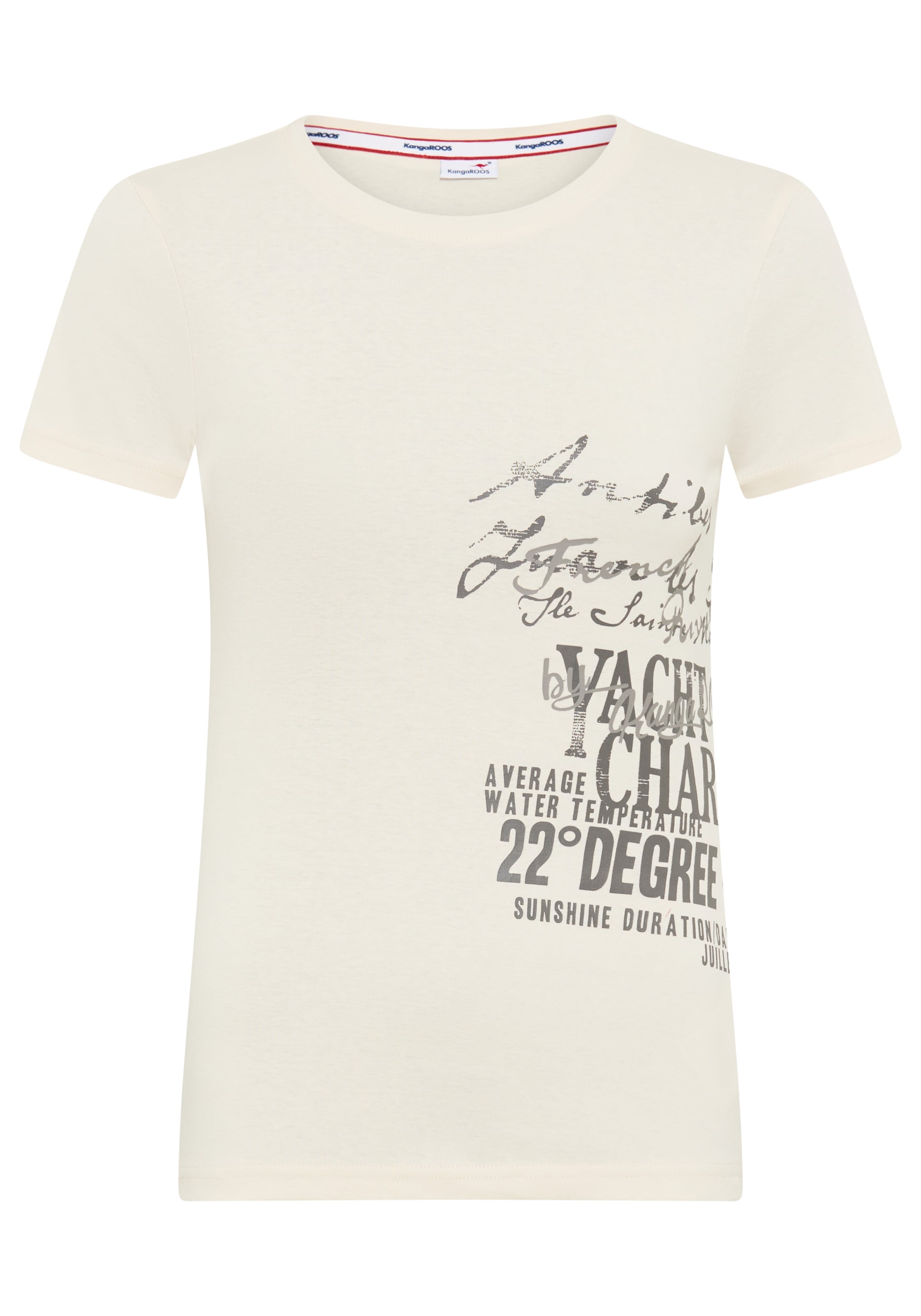 KangaROOS Shirt in White: front