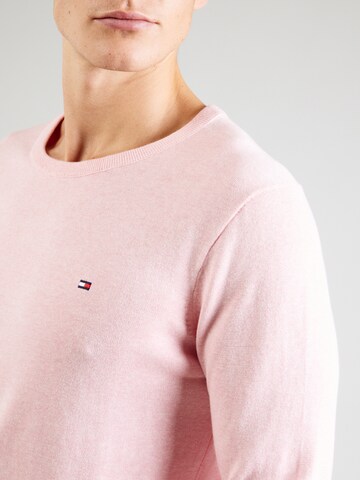 TOMMY HILFIGER Pulóver 'Essential' - rózsaszín