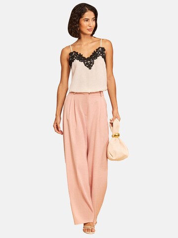 love & roses - Top en rosa: frente
