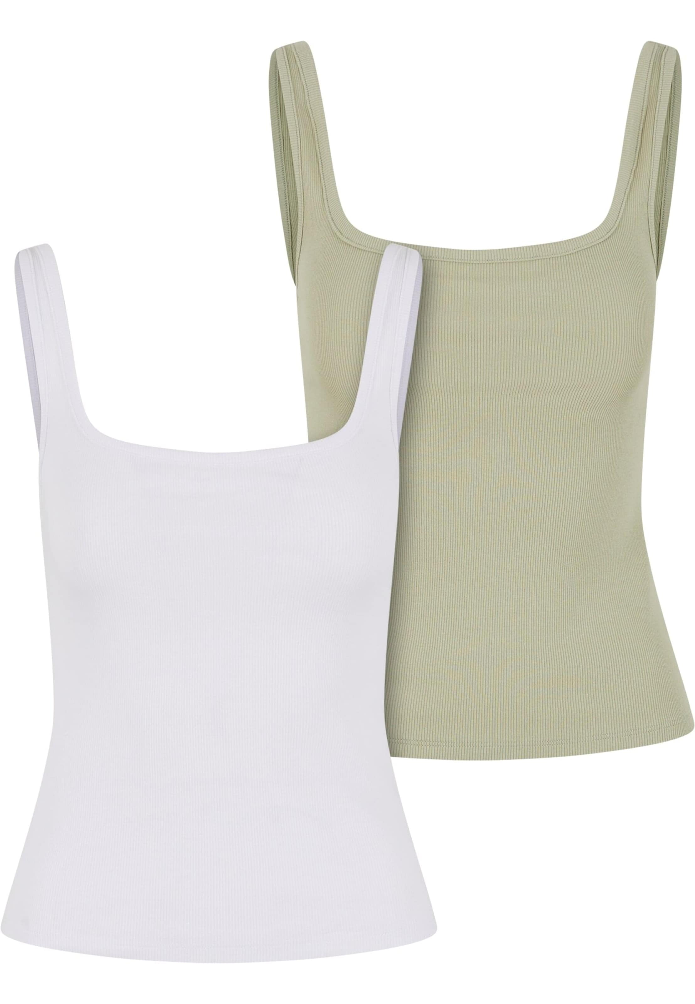 Urban ClassicsTop - zelena boja: prednji dio