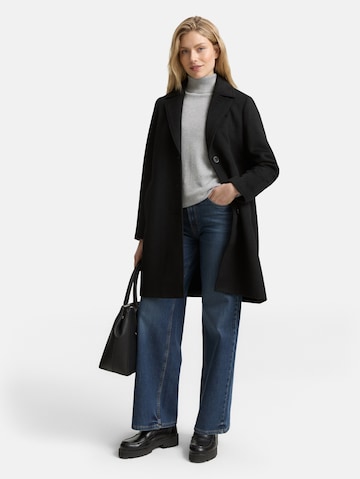 TOM TAILOR Between-seasons coat in Black