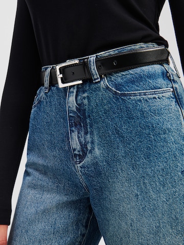 Cintura ' ESSENTIAL ' di Karl Lagerfeld in nero: frontale