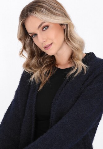DreiMaster Vintage Gebreid vest in Blauw