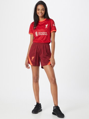 NIKE Ohlapna forma Športne hlače 'Liverpool FC Strike' | rdeča barva