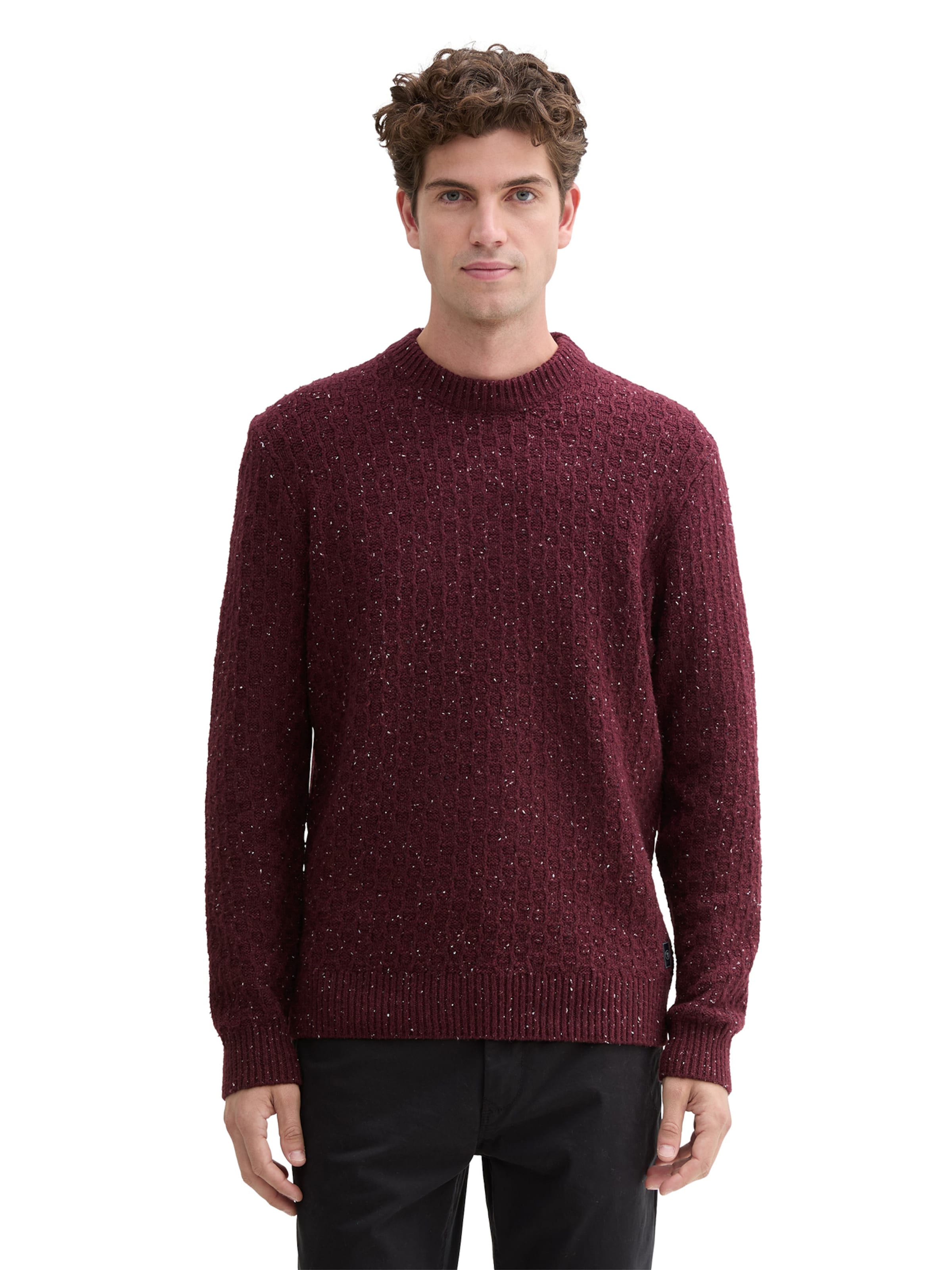 TOM TAILOR Kampsun, värv lilla: eest vaates