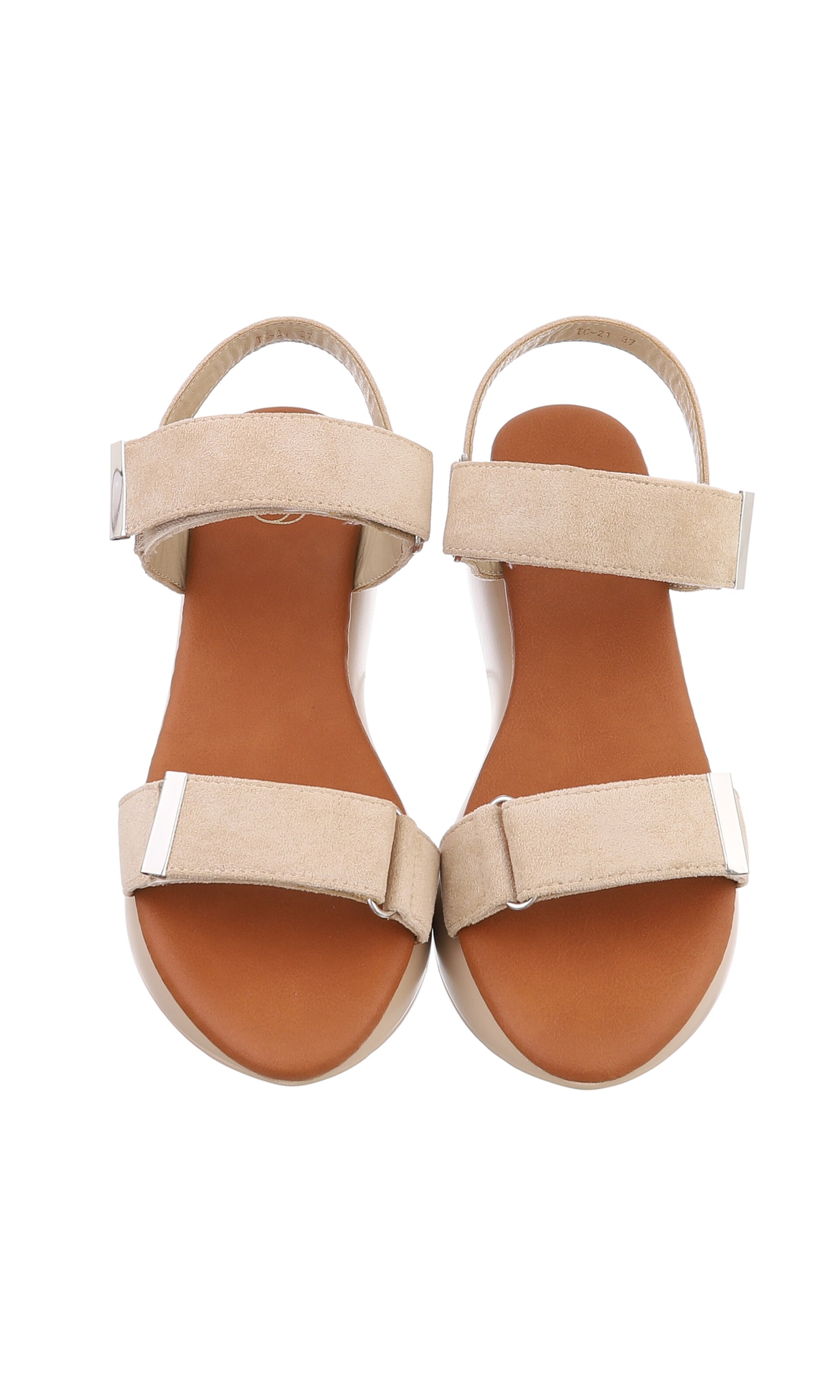 Ital-Design Sandals in Beige