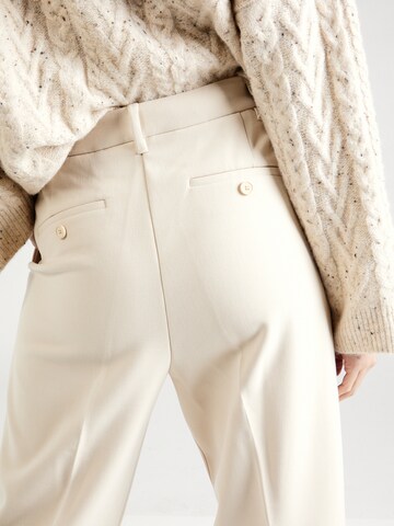 UNITED COLORS OF BENETTON Loose fit Pleat-Front Pants in Beige
