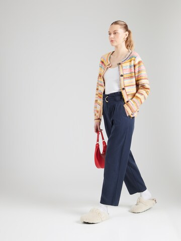 SCOTCH & SODA Regular Bandplooibroek 'CORE DAISY' in Blauw