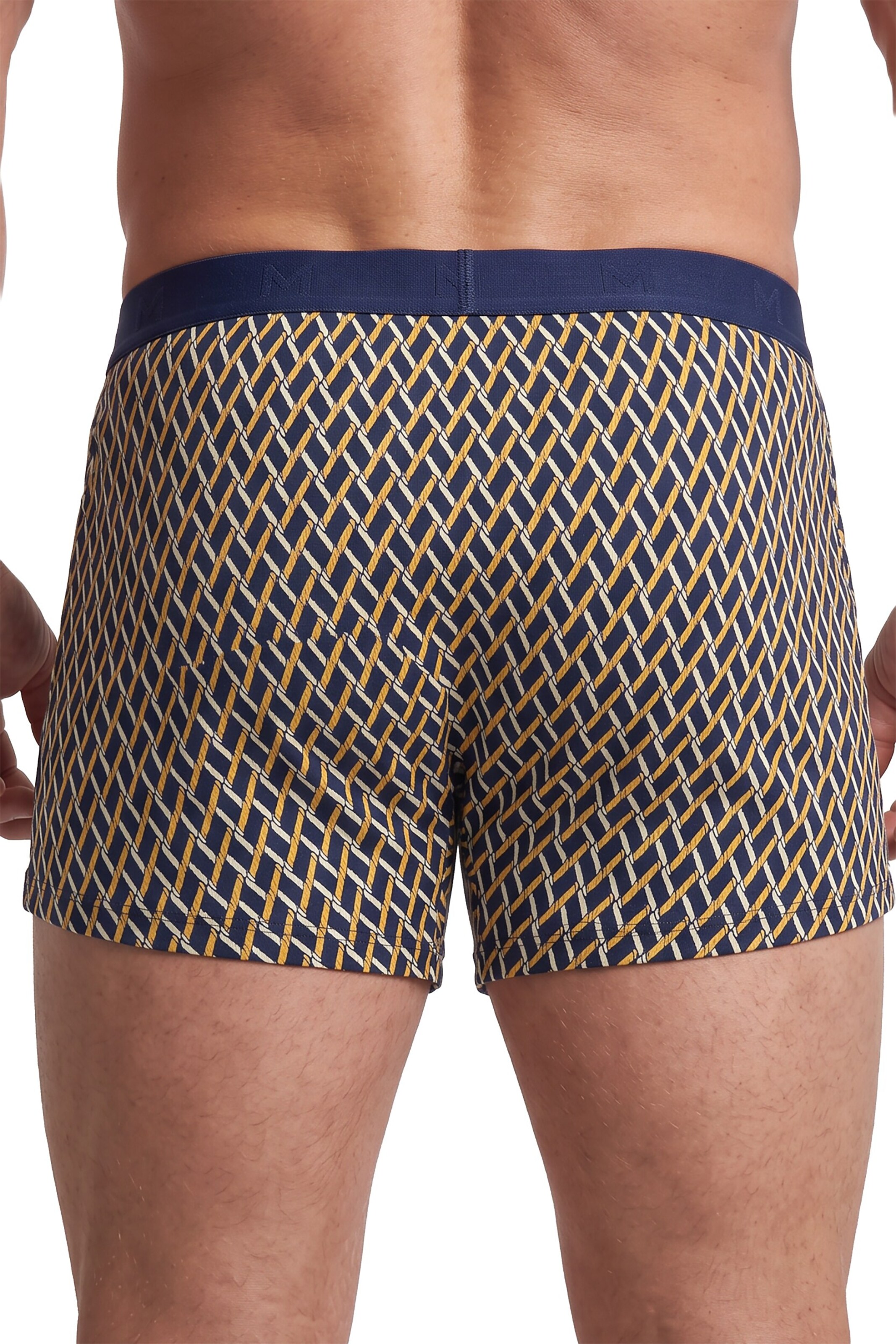 Men Plus Boxershorts in Blau
