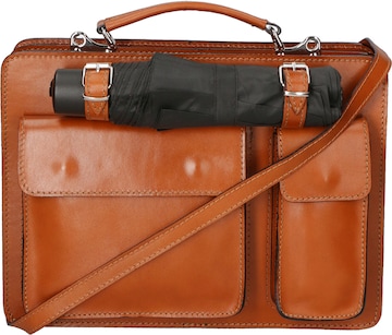 Gave Lux Document Bag in Brown: front