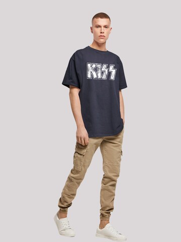 F4NT4STIC Shirt 'Kiss' in Blauw