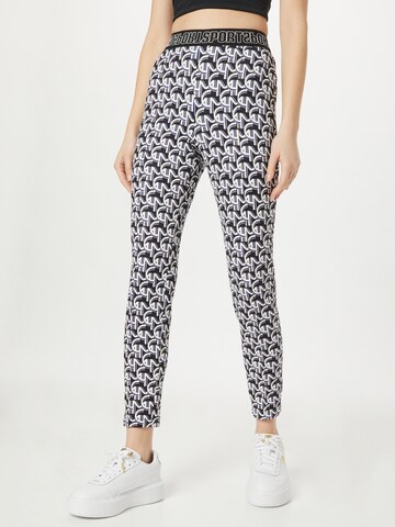 Marc Cain Leggings in Blue: front