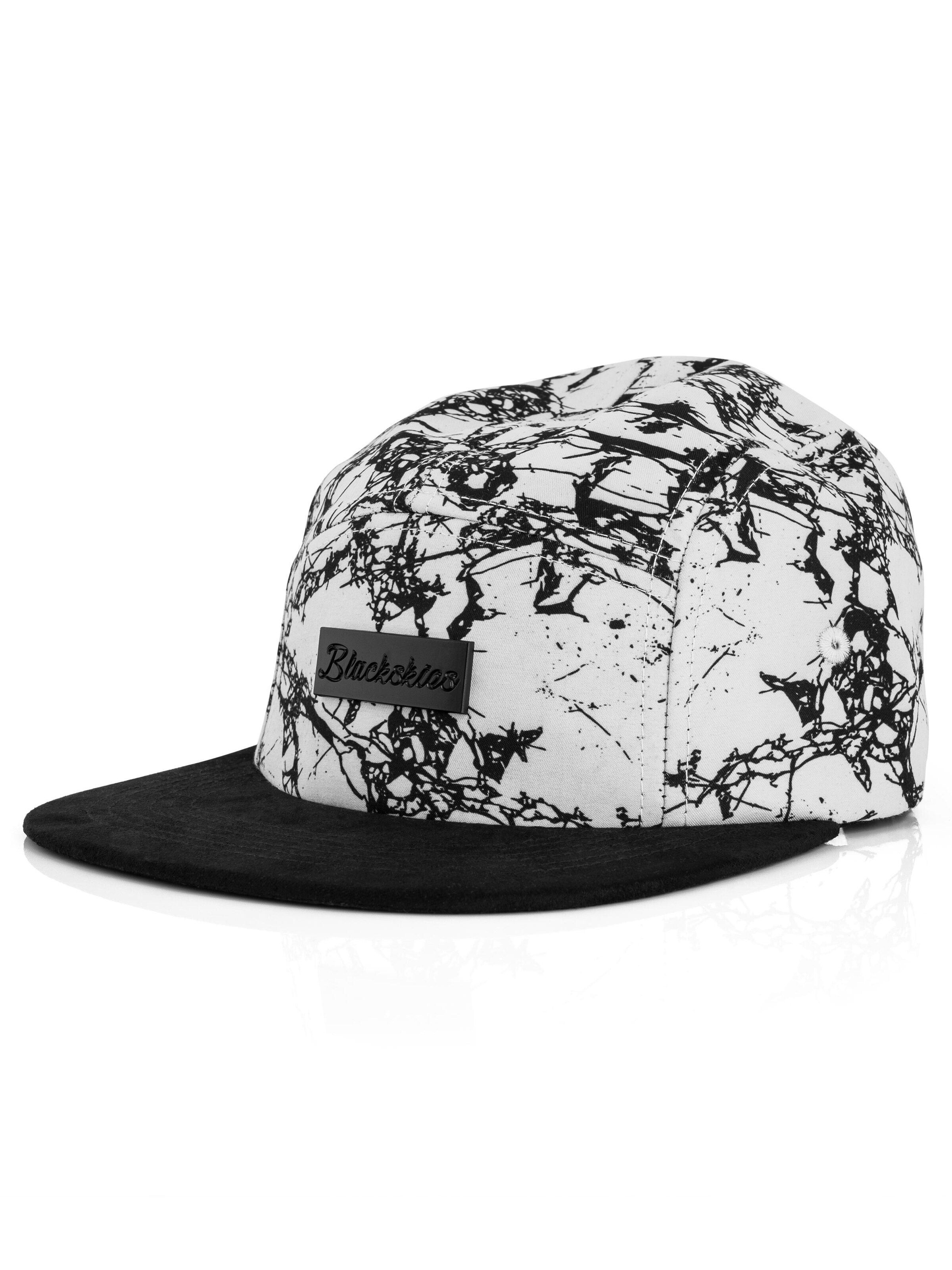 Blackskies Cap 'Fenrir'‌‌‌‌‌‌‌‌ in Weiß: Vorderseite