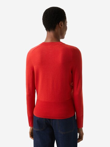 BOGNER Knit Cardigan 'Ilma' in Red