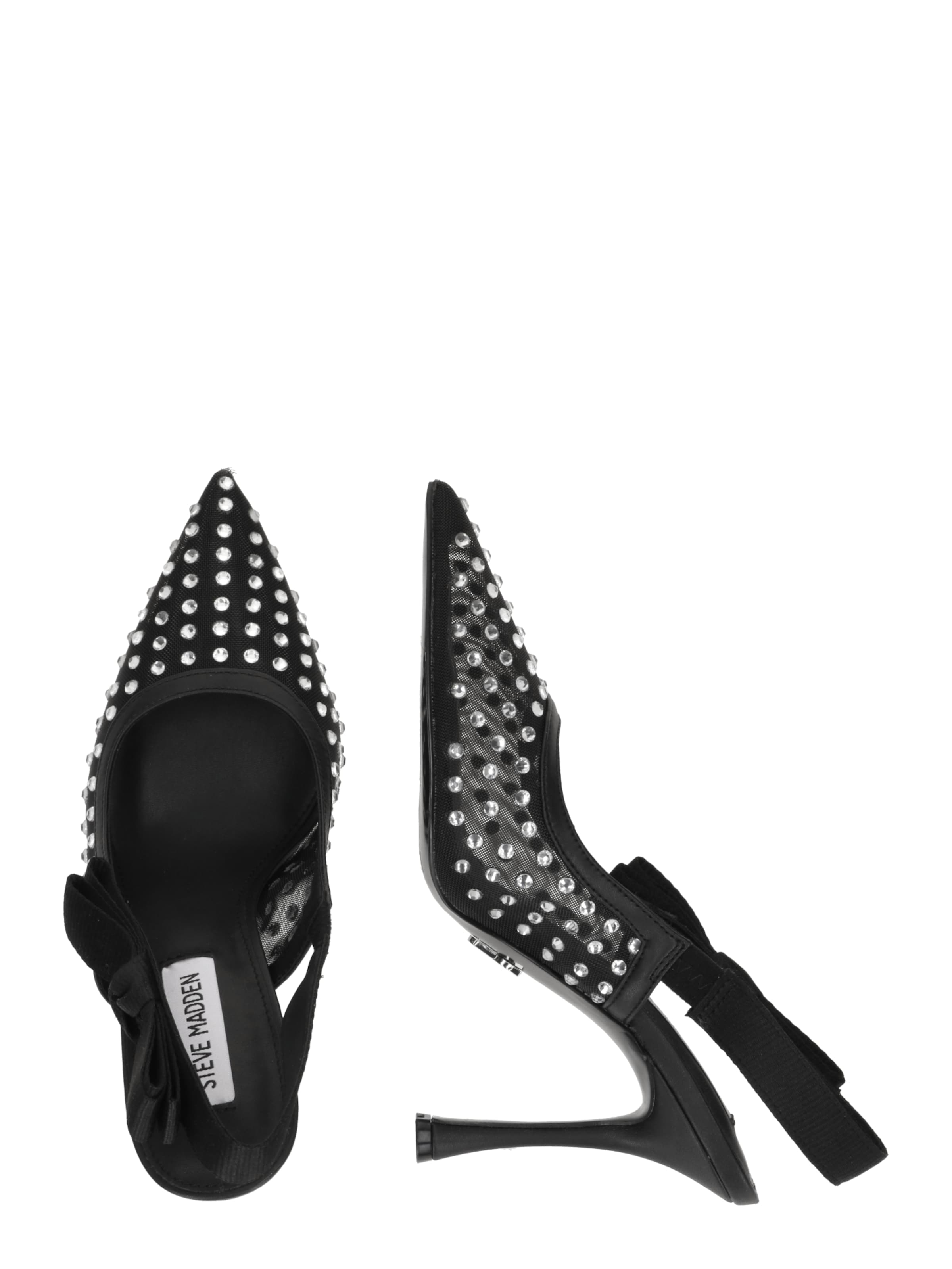 STEVE MADDEN Lahtise kannaosaga kontsakingad 'Brylie-R', värv must