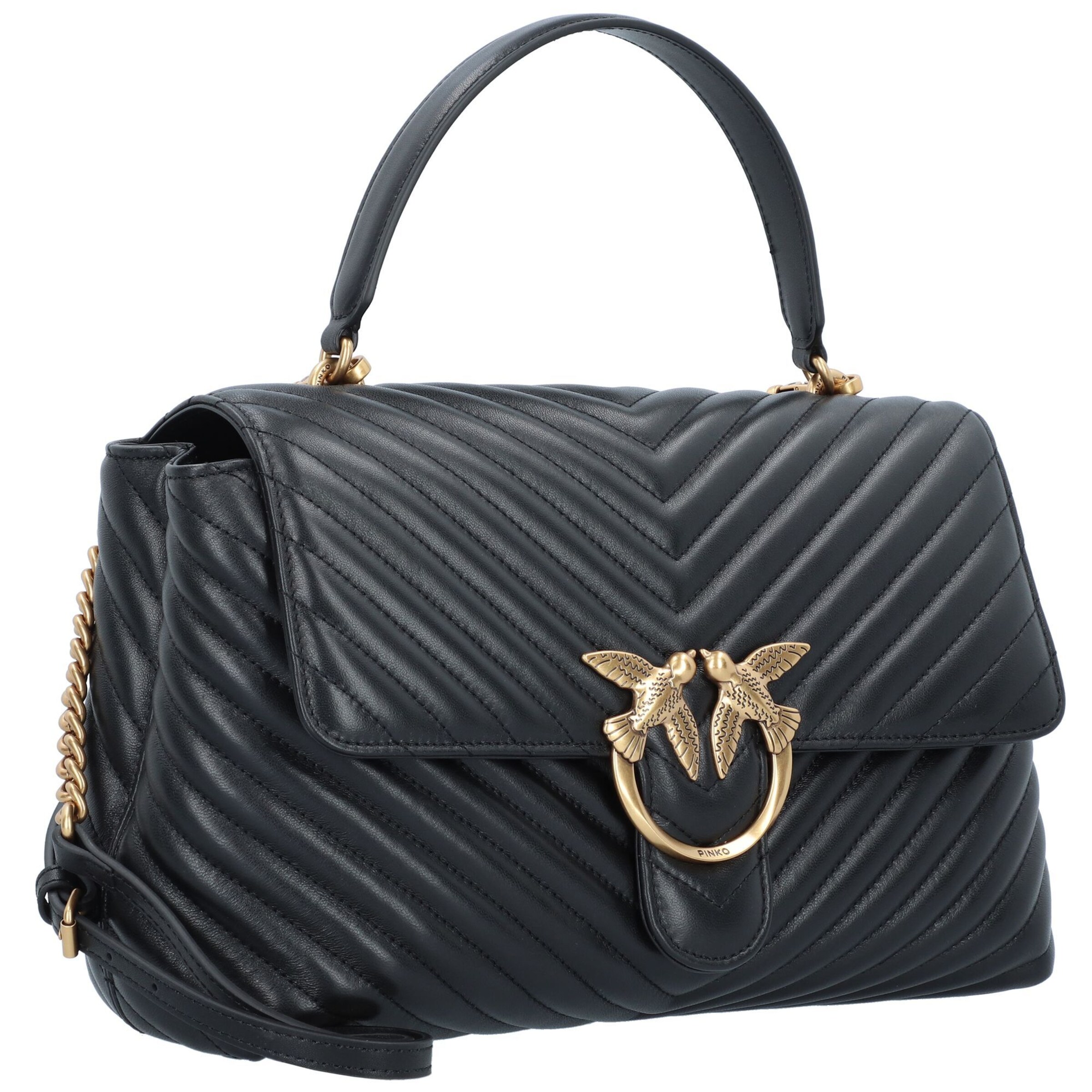 PINKO Schoudertas 'Love Lady' in Zwart