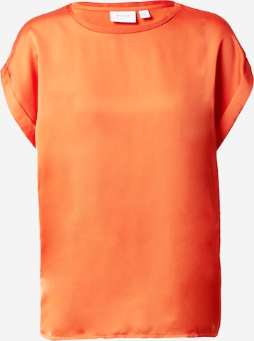 VILA T-shirt i röd: framsida