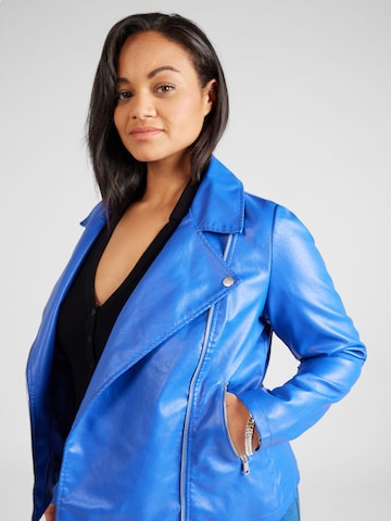 ONLY Carmakoma Between-Season Jacket 'NEW MELISA' in Blue