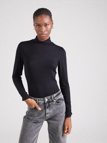 Tricou de la MORE & MORE pe negru: față
