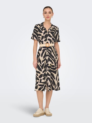 JDY Kleid 'JDYJASMINE' in Beige: Vorderseite
