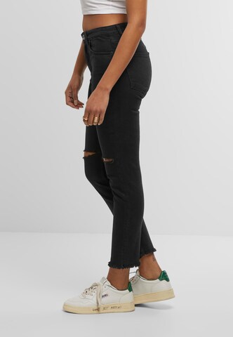 2Y Premium Slimfit Jeans in Schwarz