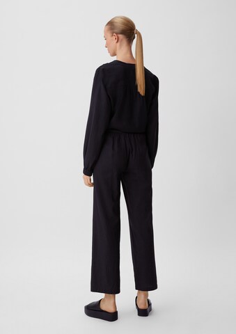 comma casual identity Regular Hose in Blau: Rückseite