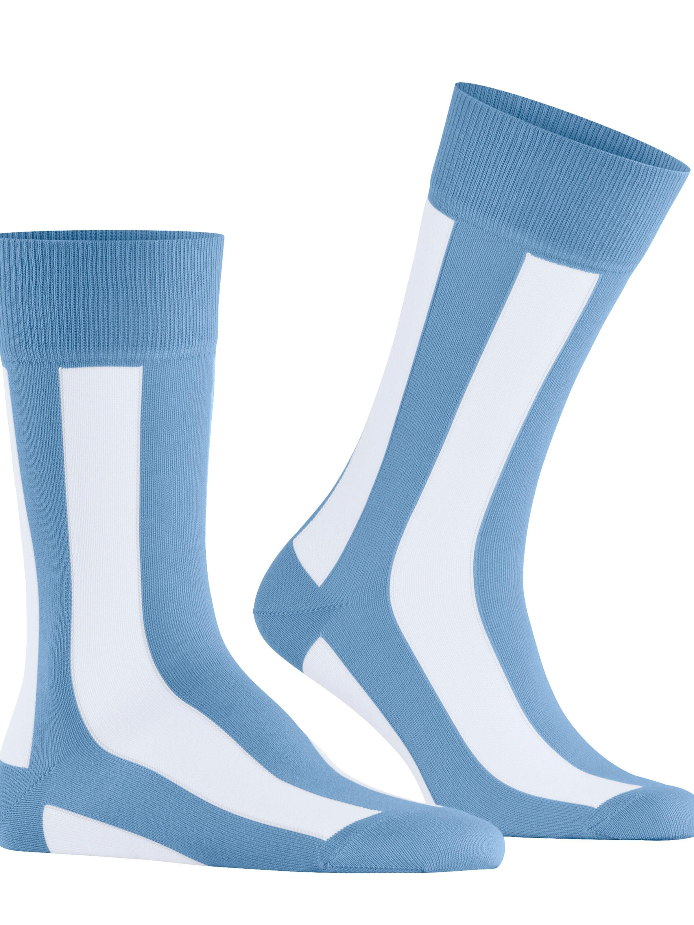 BURLINGTON Socks 'Retro Lines' in Blue