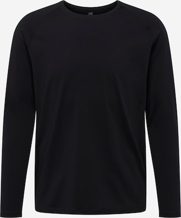 Casall Performance Shirt in Black: front