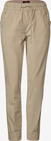 Pantalon CECIL en beige : devant