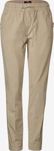 CECIL Slim fit Pants in Beige: front