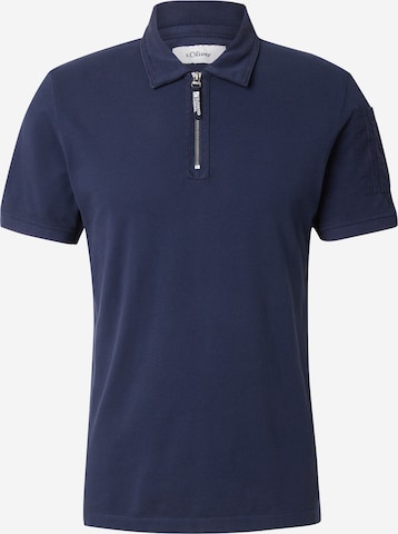 T-Shirt s.Oliver en bleu : devant