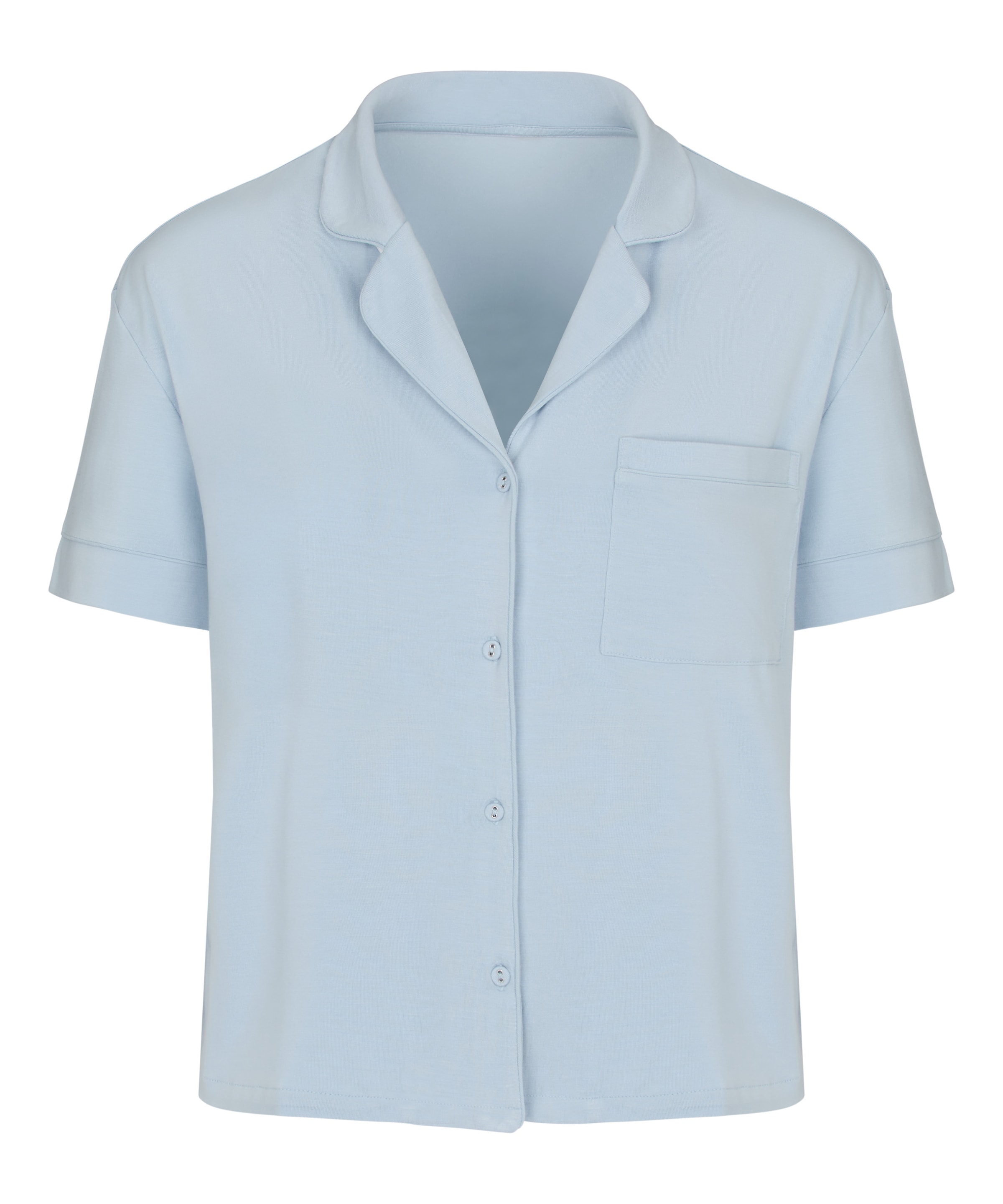 Hunkemöller Schlafshirt in Blau: Vorderseite