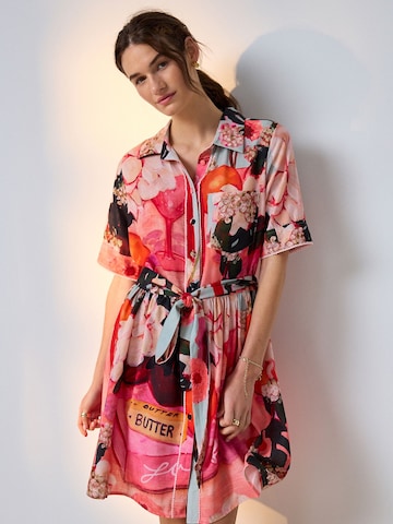 Robe-chemise Next en rouge : devant