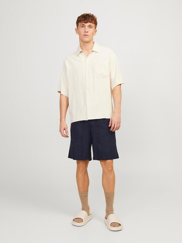 JACK & JONES Loosefit Nadrág 'KARL AARON' - kék