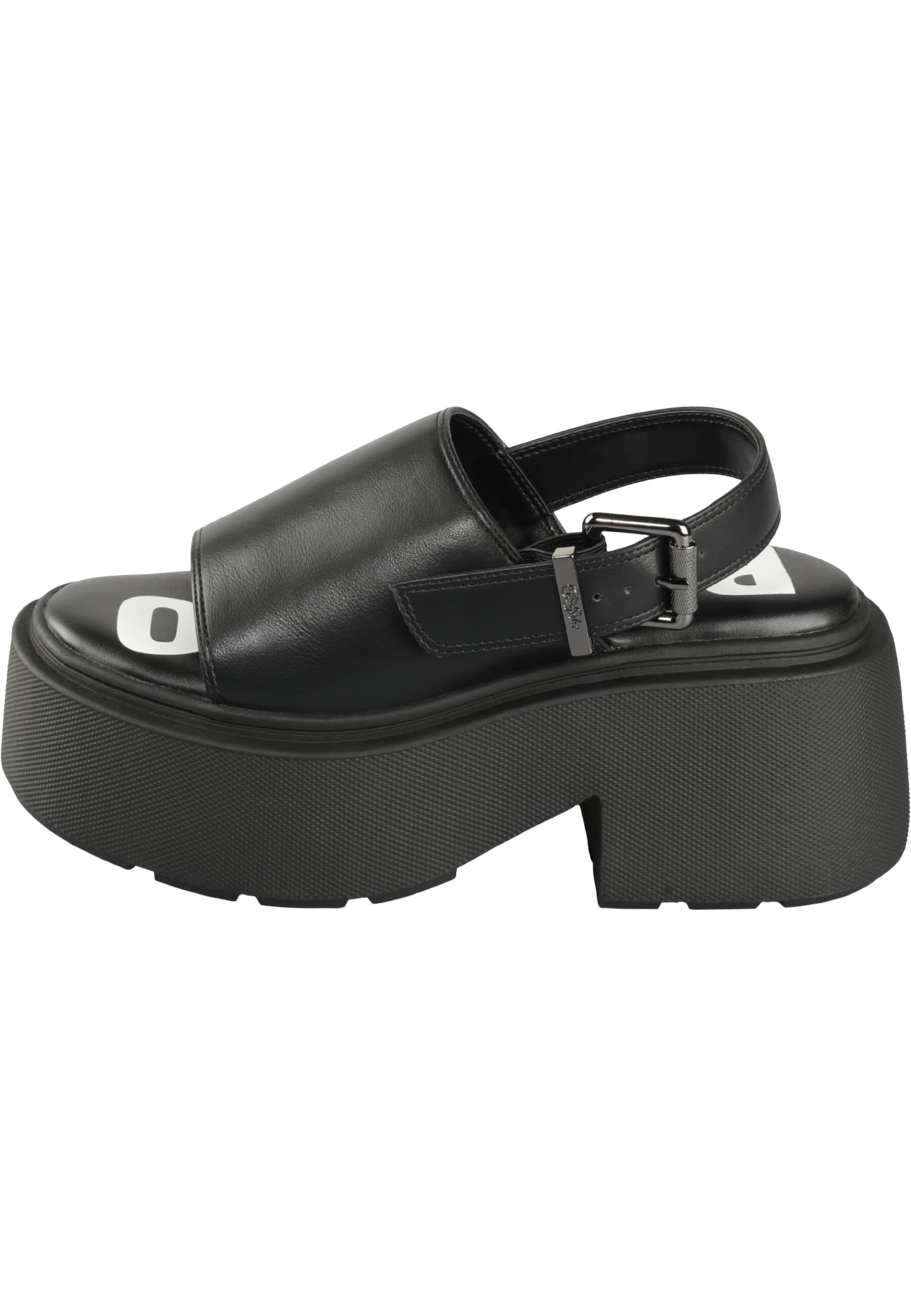 Sandalo 'Vicious' di BUFFALO in nero: frontale