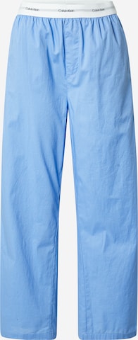 Calvin Klein Underwear Pyjamasbukser i blå: forside
