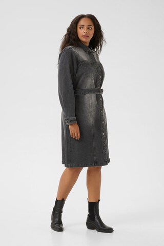 KAFFE CURVE Kjole 'Cally' i grå