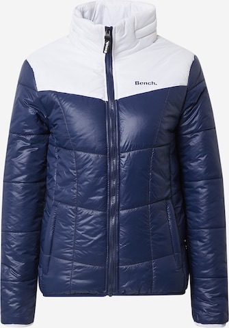 BENCH Winter Jacket 'JESS' in Blue: front