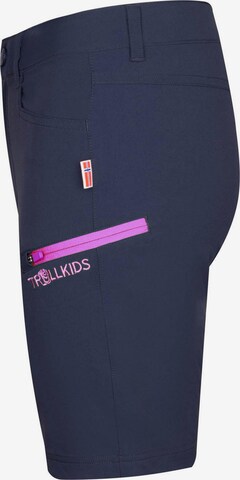 TROLLKIDS Slim fit Outdoor Pants 'Haugesund' in Blue
