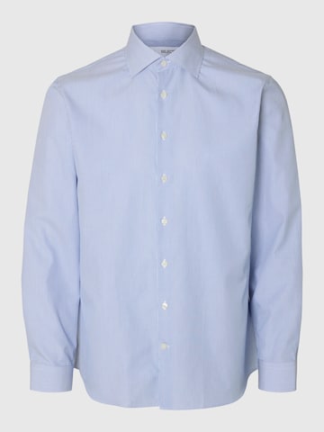 SELECTED HOMME Comfort fit Overhemd in Blauw: voorkant