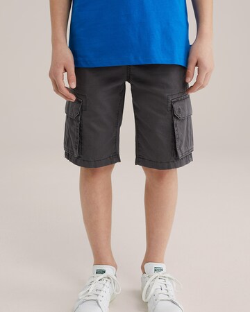WE Fashion Regular Trousers in Grey