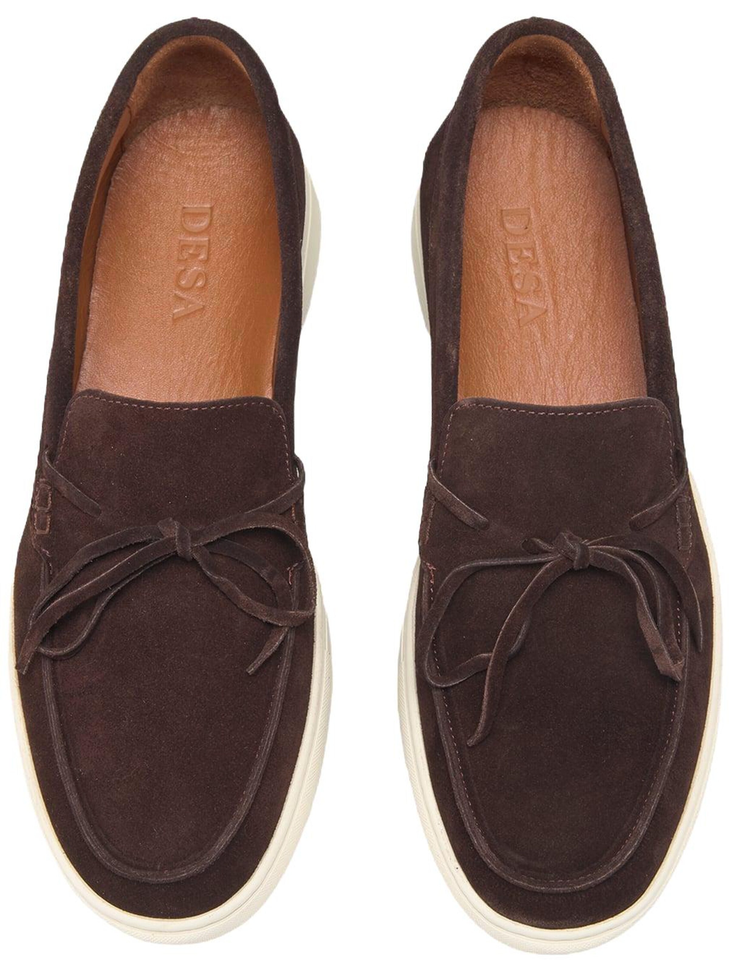 Desa Moccasins 'Slip-Ons' in Brown